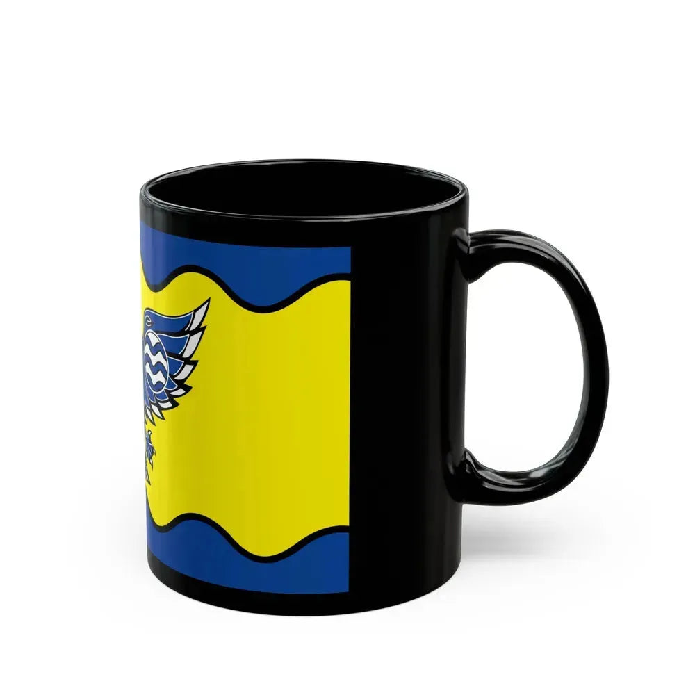 Flag of Burnaby BC Canada - Black Coffee Mug - Go Mug Yourself