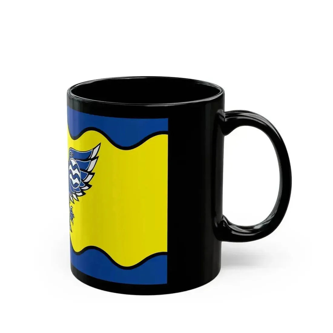 Flag of Burnaby BC Canada - Black Coffee Mug - Go Mug Yourself