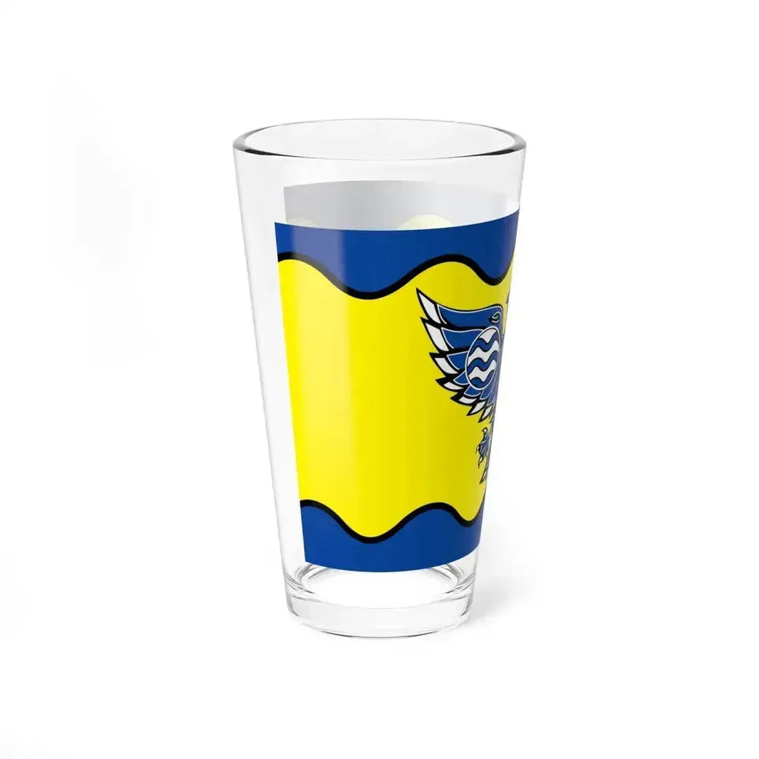 Flag of Burnaby BC Canada - Pint Glass 16oz - Go Mug Yourself