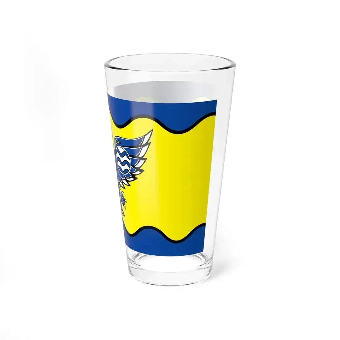 Flag of Burnaby BC Canada - Pint Glass 16oz - Go Mug Yourself