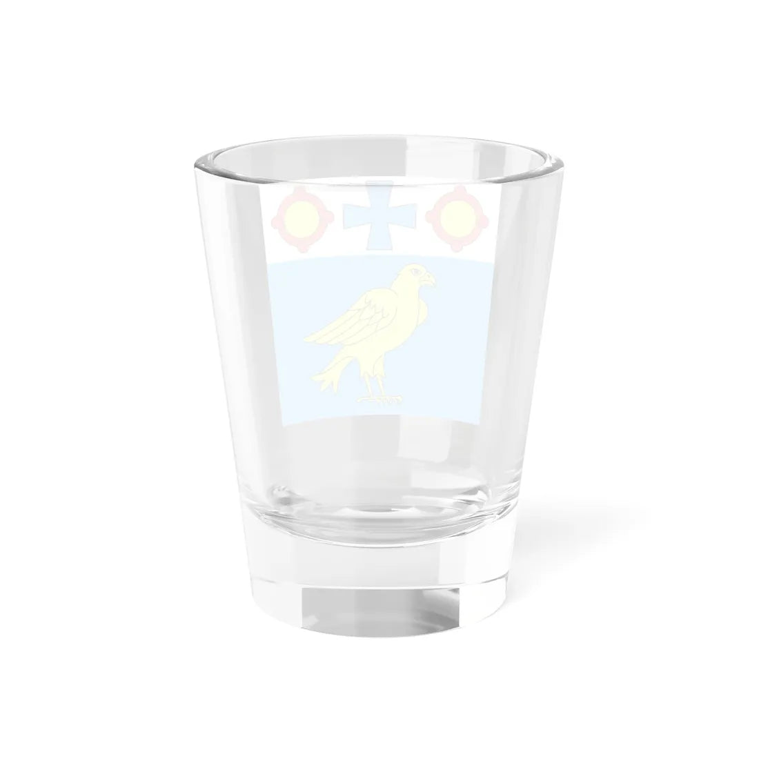 Flag of Burshtyn (Ukraine) Shot Glass 1.5oz - Go Mug Yourself