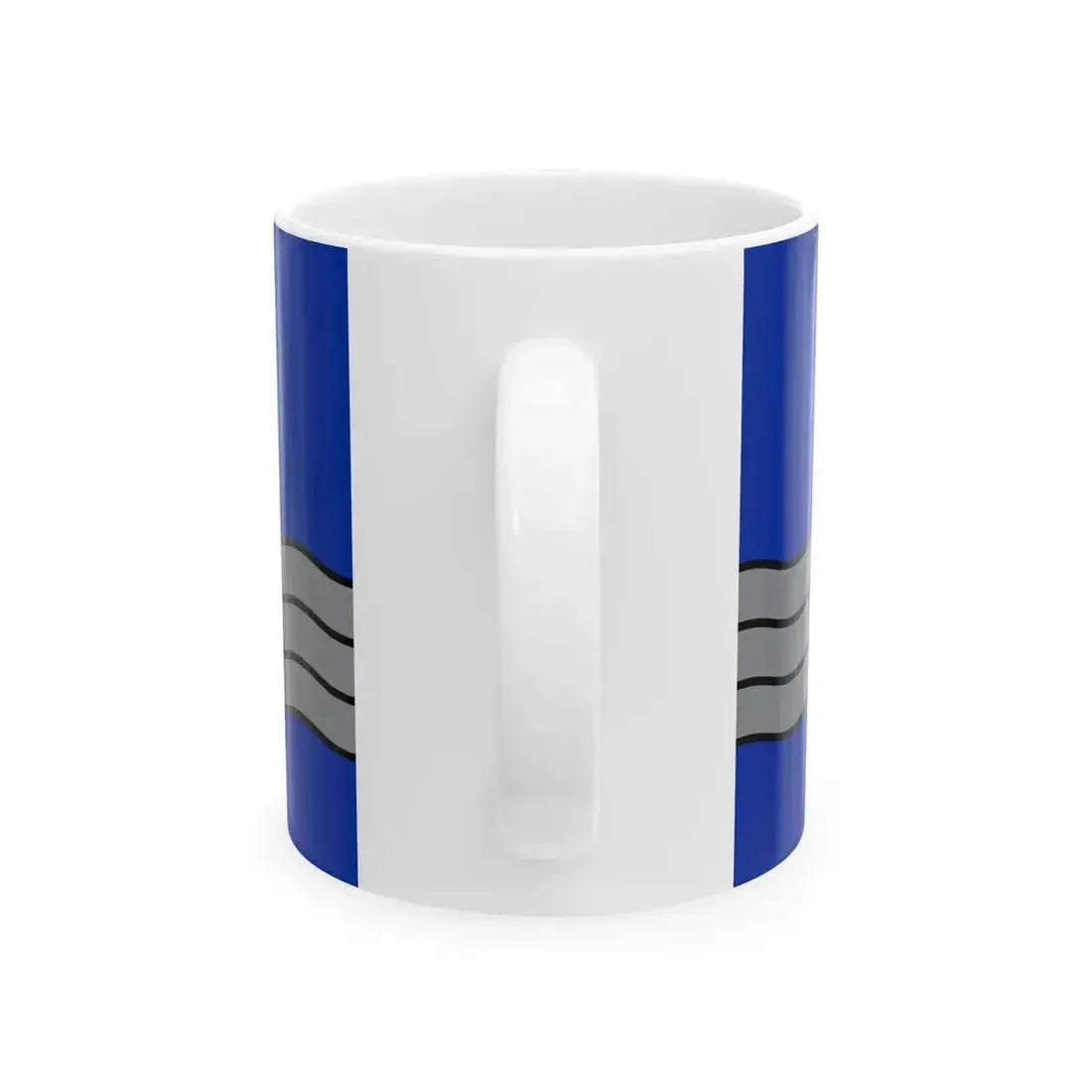 Flag of Burtnieki Municipality (Latvia) White Coffee Mug - Go Mug Yourself