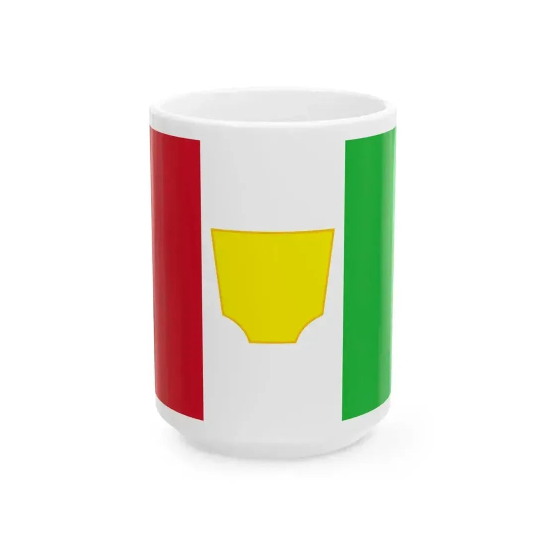 Flag of Burundi 1961-1962 (Burundi) White Coffee Mug 15oz - Go Mug Yourself