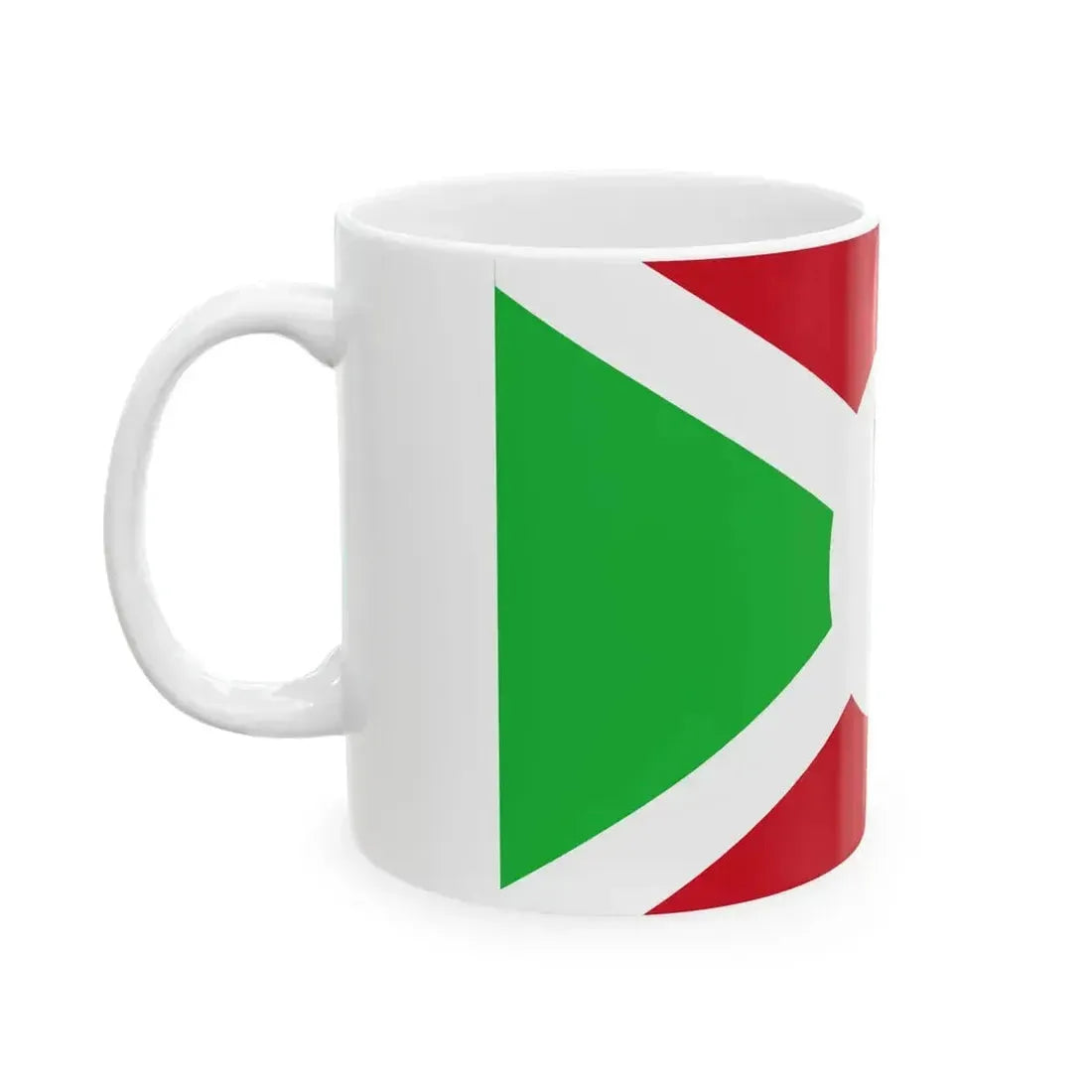 Flag of Burundi 1962-1966 variant (Burundi) White Coffee Mug - Go Mug Yourself