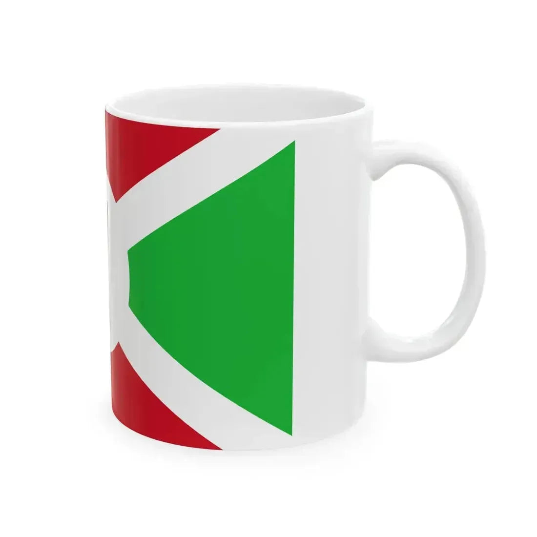 Flag of Burundi 1962-1966 variant (Burundi) White Coffee Mug - Go Mug Yourself