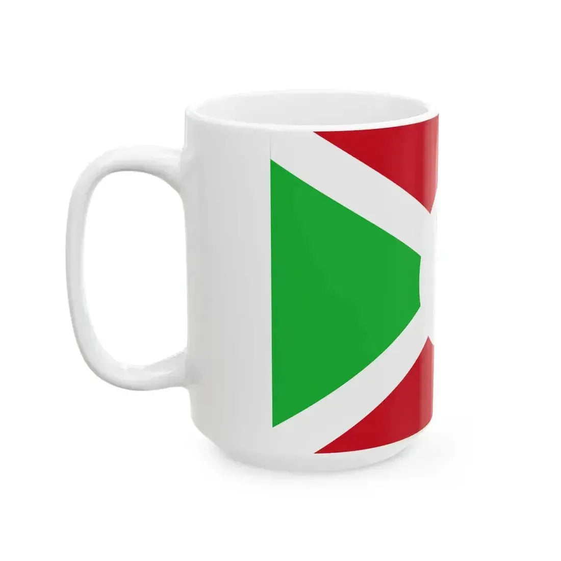 Flag of Burundi 1962-1966 variant (Burundi) White Coffee Mug - Go Mug Yourself