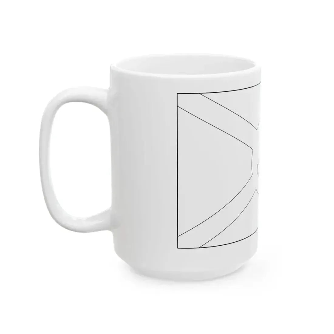 Flag of Burundi colouring page (Burundi) White Coffee Mug - Go Mug Yourself