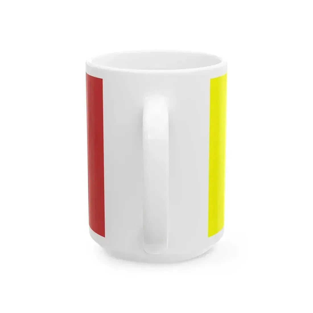 Flag of Butel Municipality North Macedonia (North Macedonia) White Coffee Mug - Go Mug Yourself