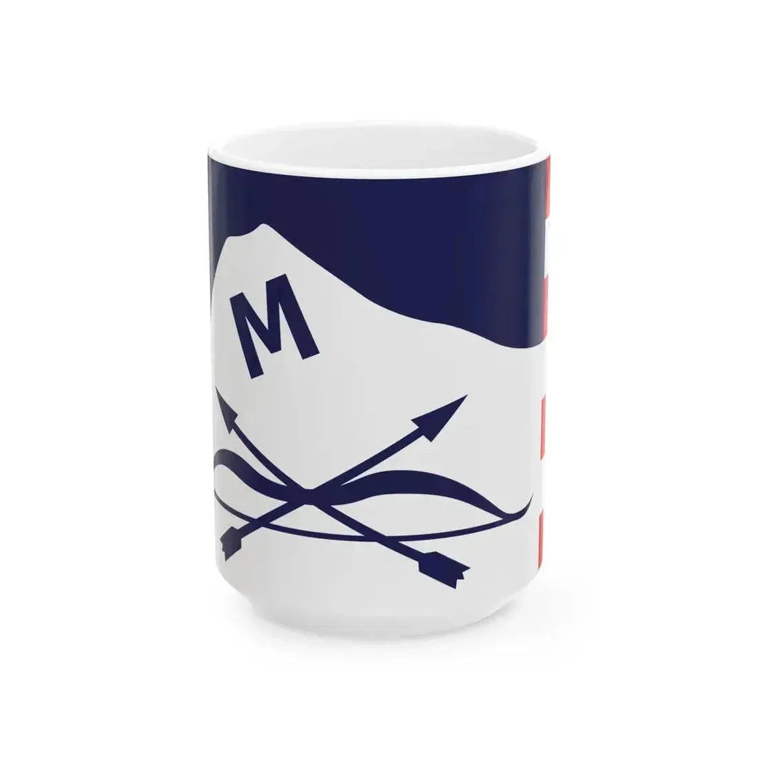 Flag of Butte Montana (United States) White Coffee Mug 15oz - Go Mug Yourself