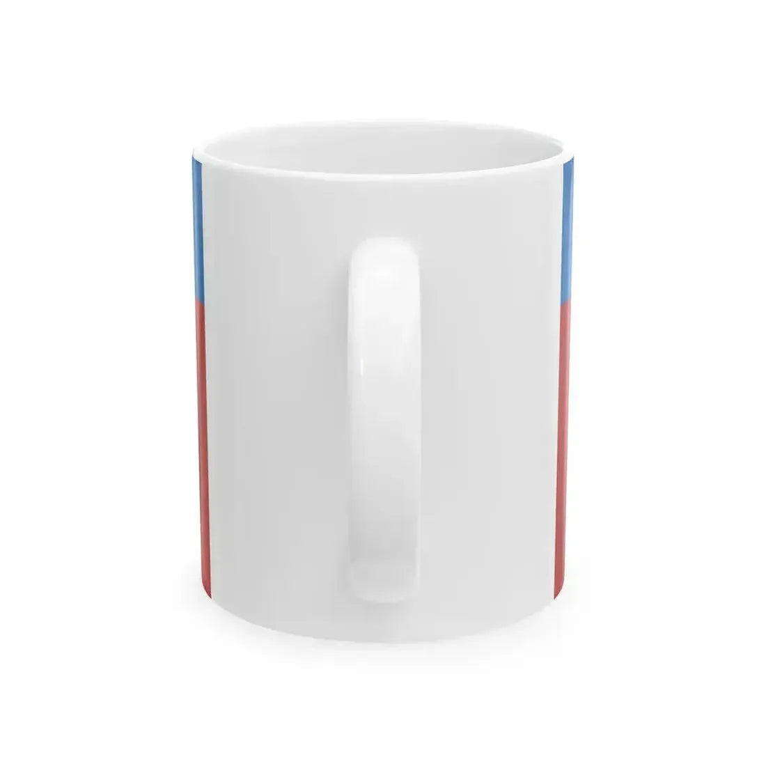 Flag of Buzdyaksky rayon (Russia) White Coffee Mug - Go Mug Yourself