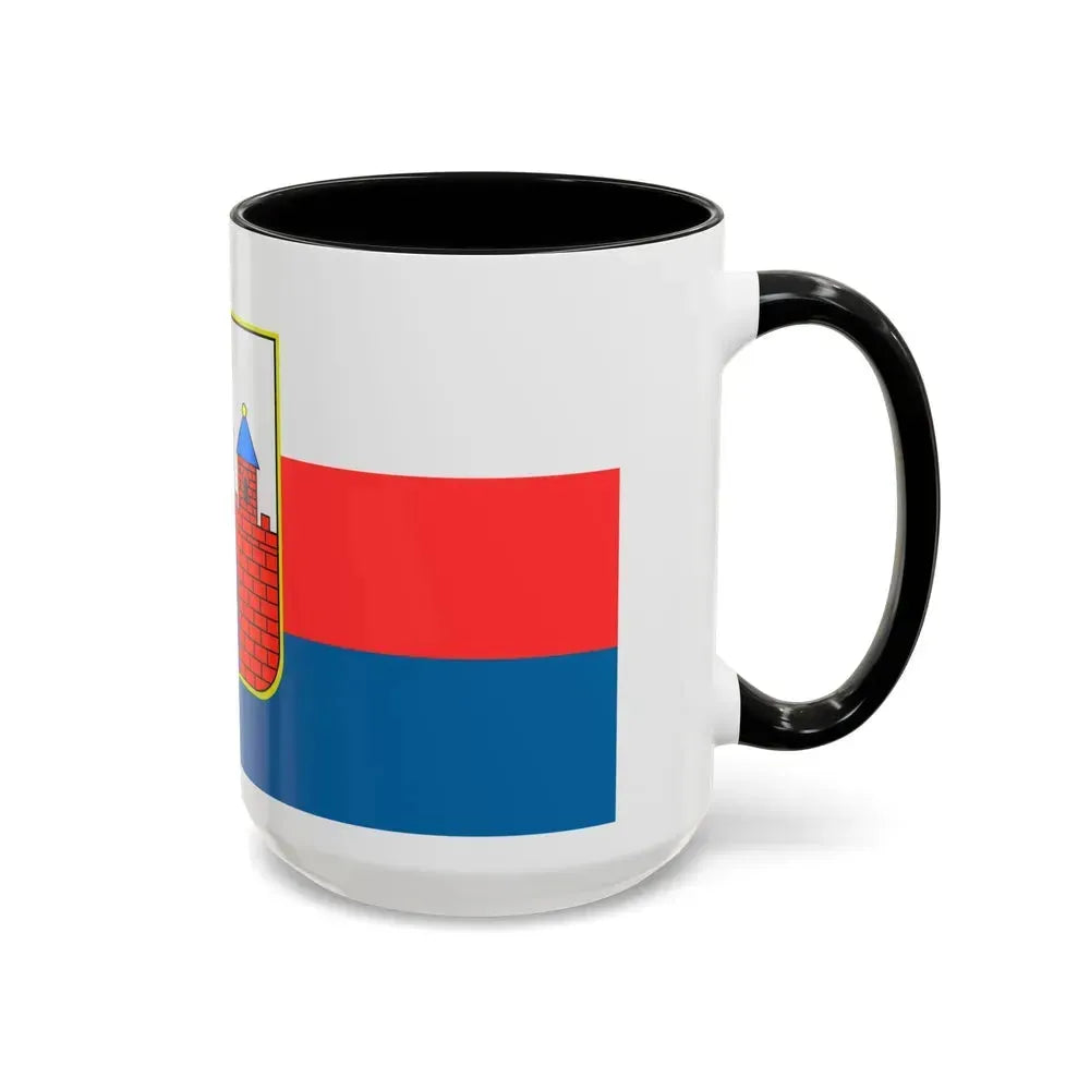 Flag of Bydgoszcz Poland - Accent Coffee Mug - Go Mug Yourself