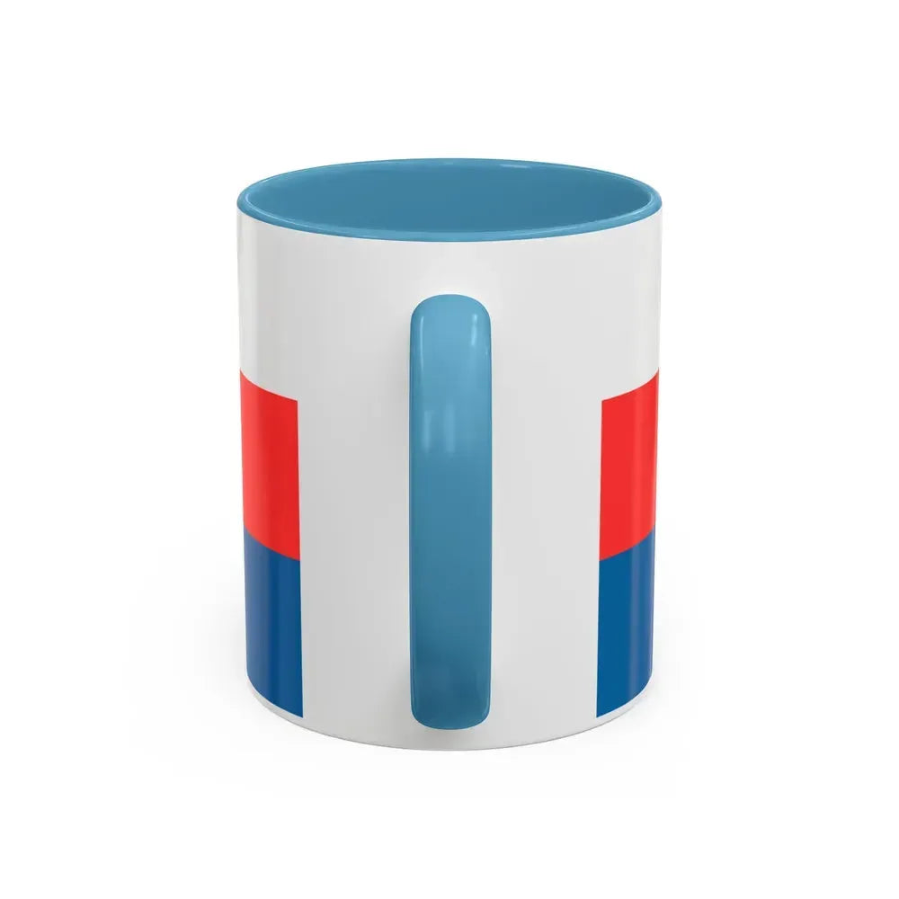 Flag of Bydgoszcz Poland - Accent Coffee Mug - Go Mug Yourself
