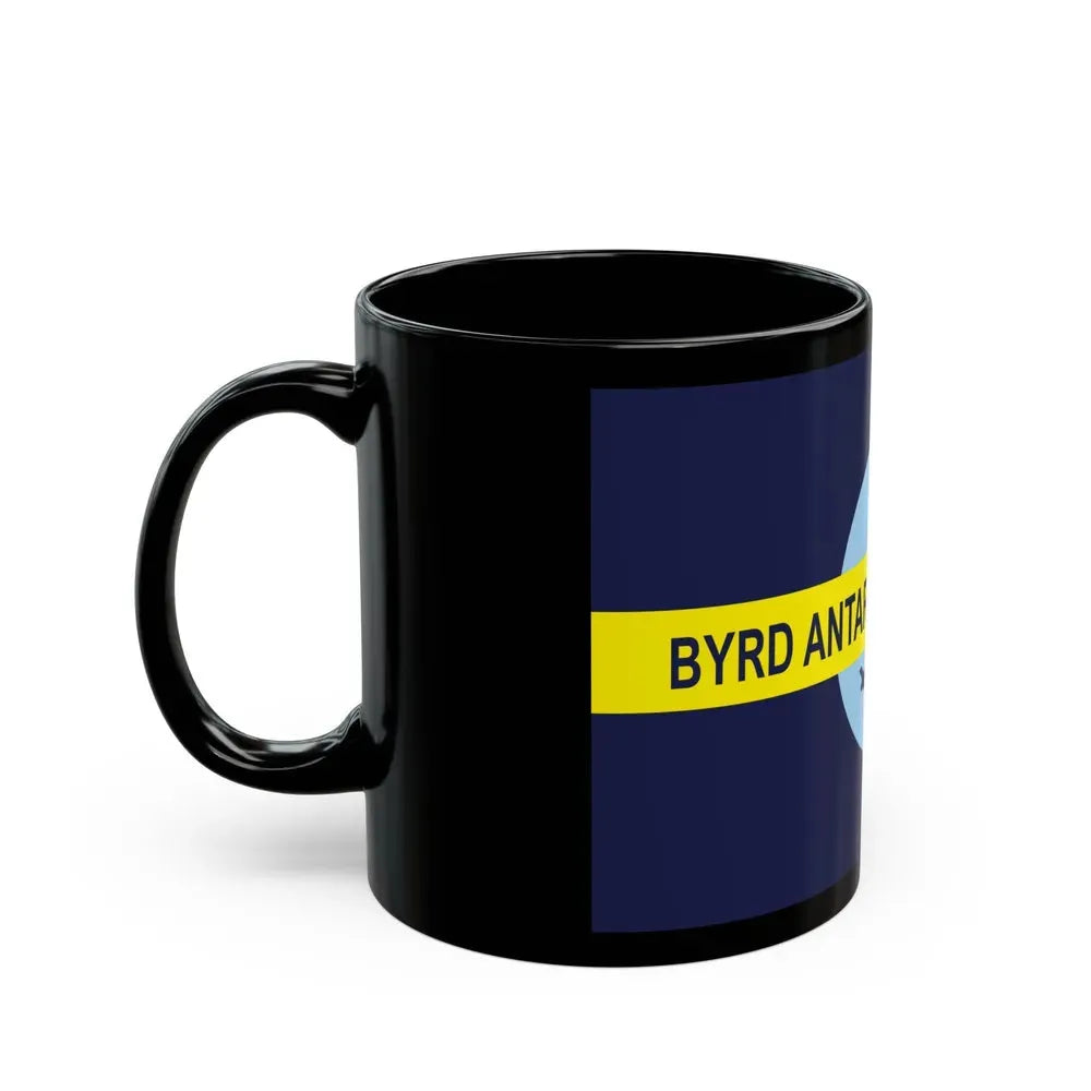 Flag of Byrd's Second Antarctic Expedition - Black Coffee Mug - Go Mug Yourself