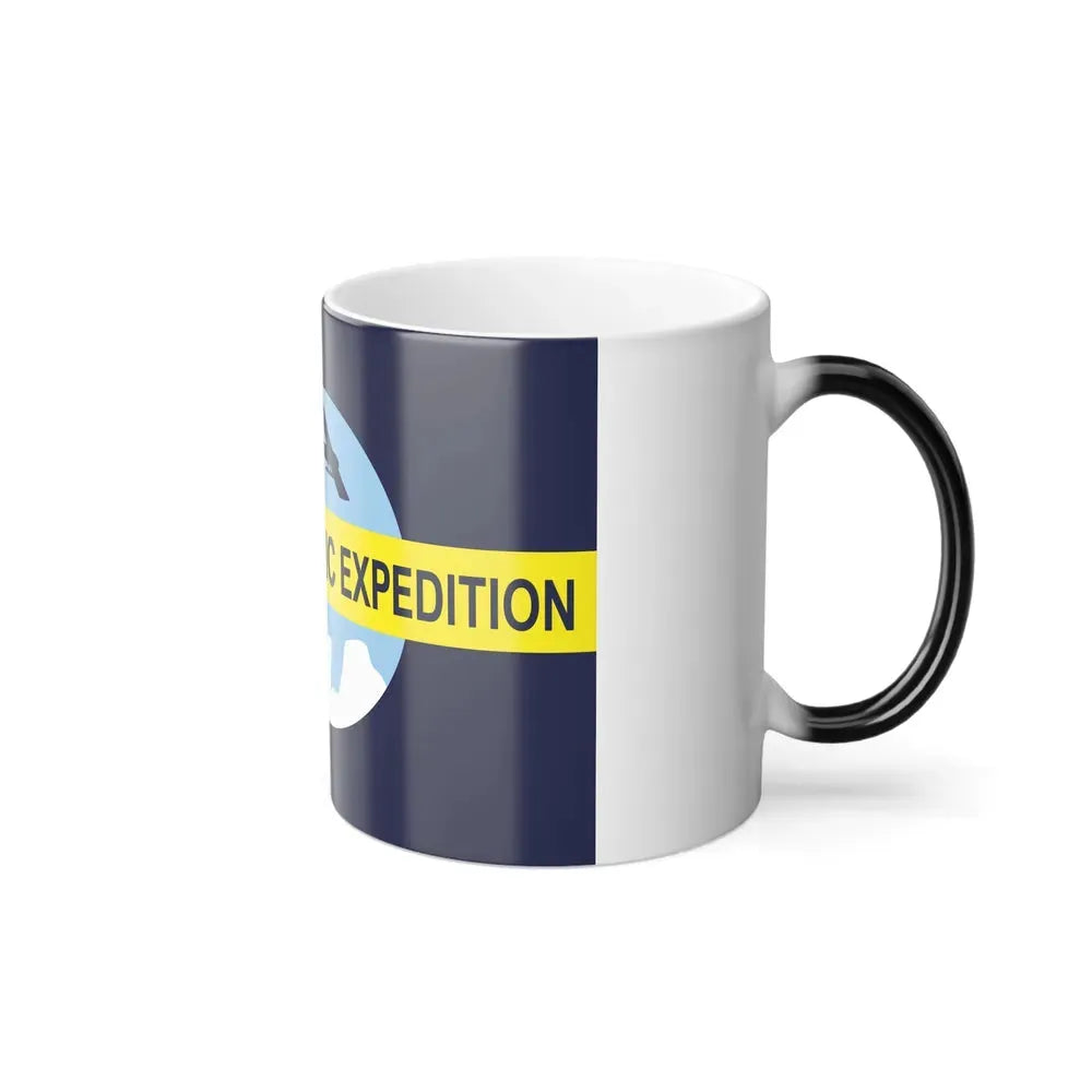 Flag of Byrd's Second Antarctic Expedition - Color Changing Coffee Mug - Go Mug Yourself