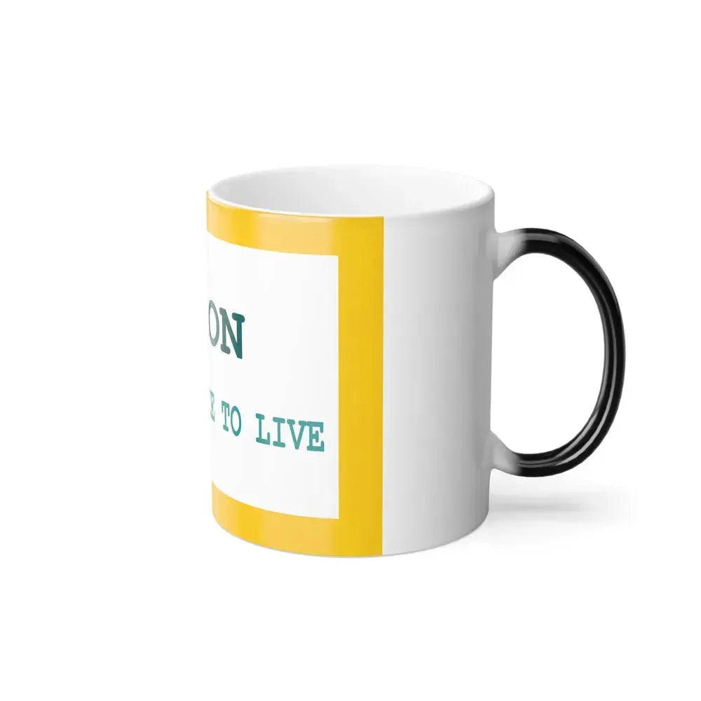 Flag of Byron, Wyoming - Color Changing Coffee Mug - Go Mug Yourself