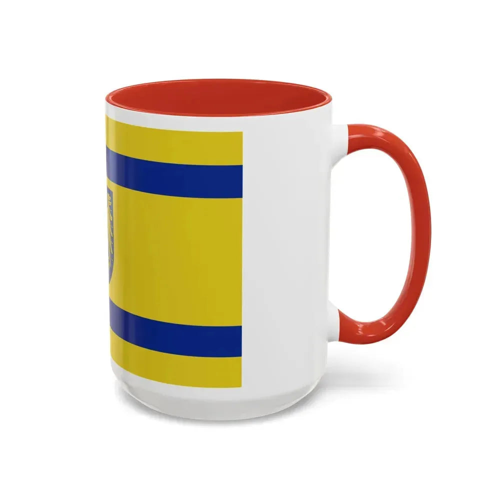 Flag of Bytom Poland - Accent Coffee Mug - Go Mug Yourself