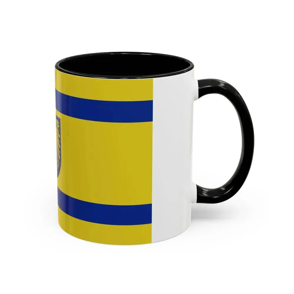 Flag of Bytom Poland - Accent Coffee Mug - Go Mug Yourself