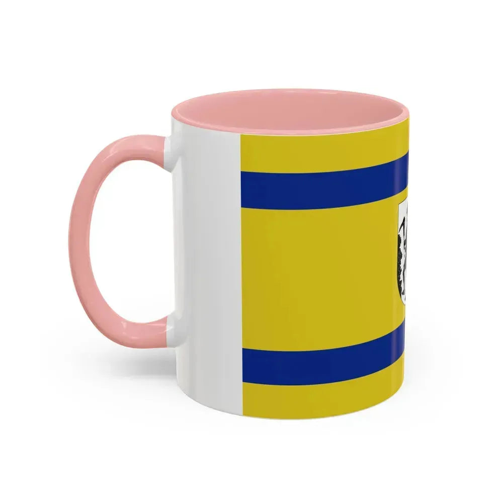 Flag of Bytom Poland - Accent Coffee Mug - Go Mug Yourself