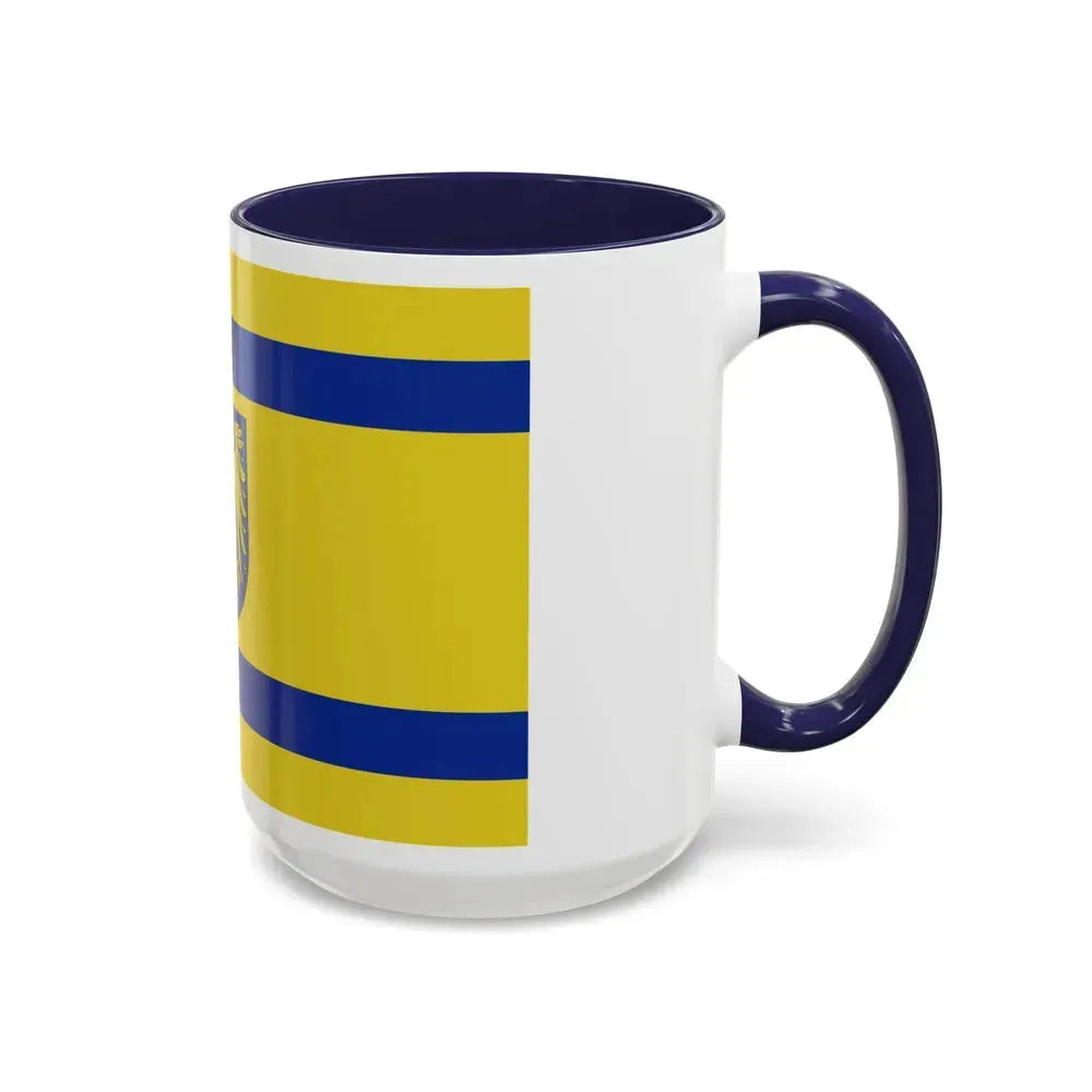 Flag of Bytom Poland - Accent Coffee Mug - Go Mug Yourself