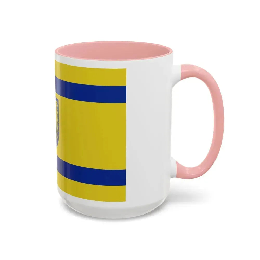 Flag of Bytom Poland - Accent Coffee Mug - Go Mug Yourself