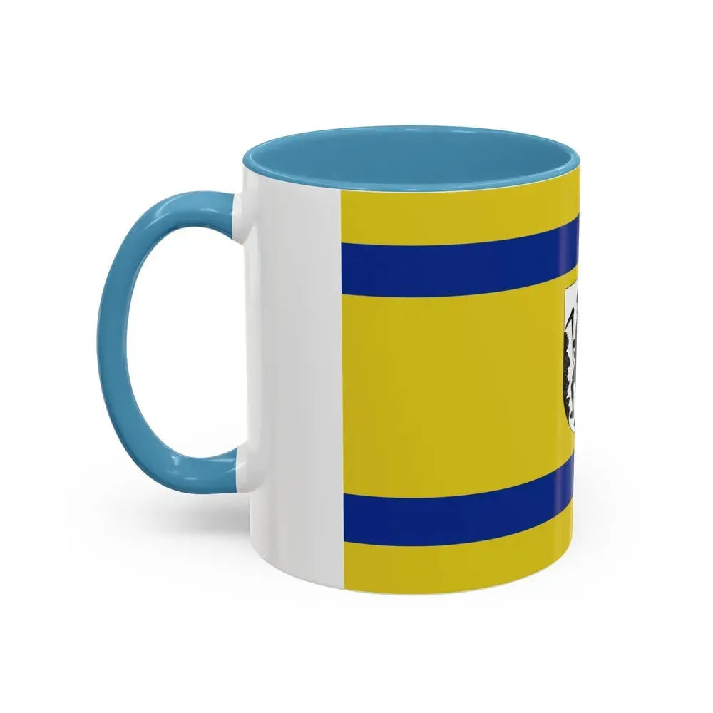 Flag of Bytom Poland - Accent Coffee Mug - Go Mug Yourself