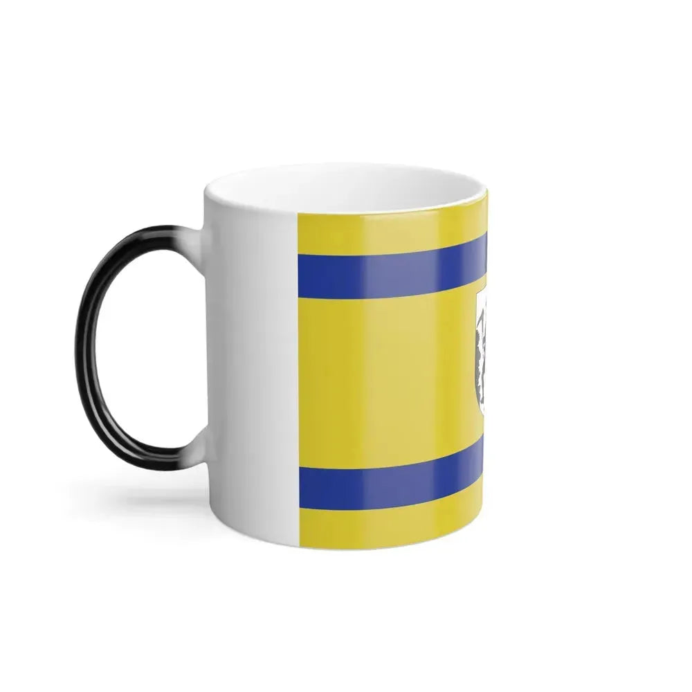 Flag of Bytom Poland - Color Changing Coffee Mug - Go Mug Yourself