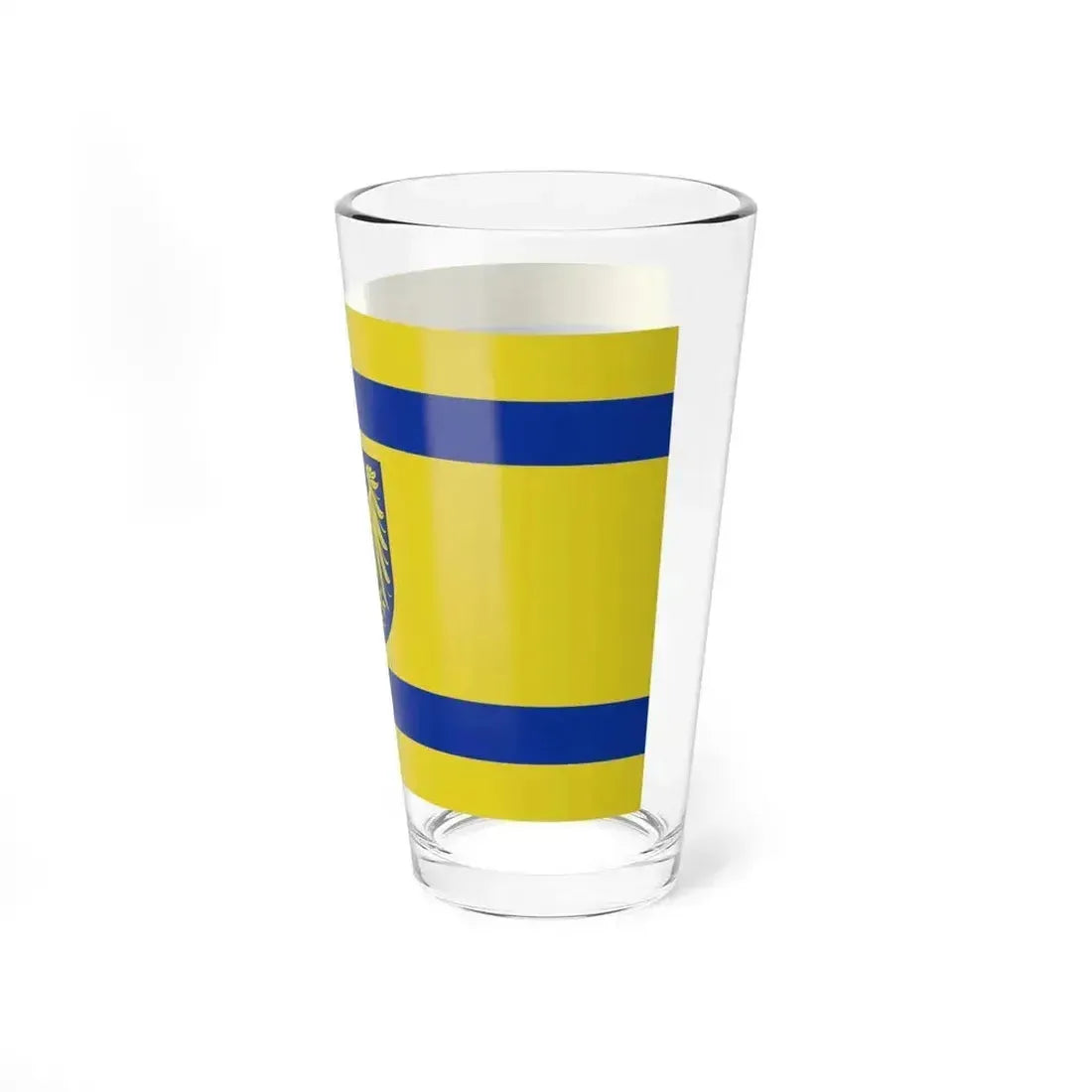 Flag of Bytom Poland - Pint Glass 16oz - Go Mug Yourself