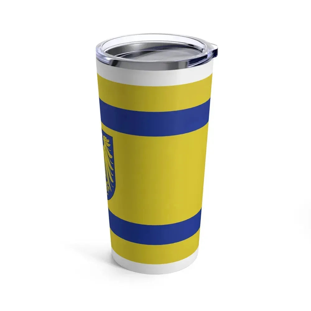 Flag of Bytom Poland - Tumbler 20oz - Go Mug Yourself