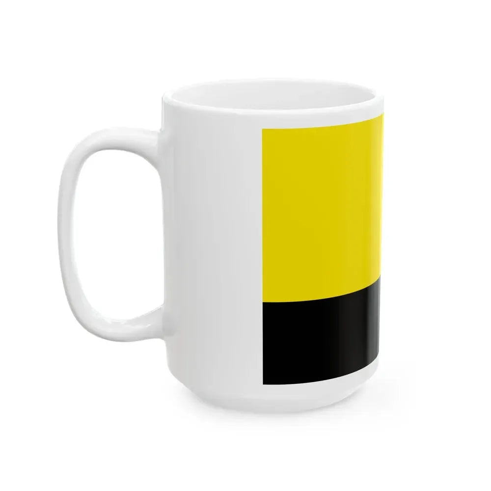 Flag of Cabezas Bolivia (Bolivia) White Coffee Mug - Go Mug Yourself