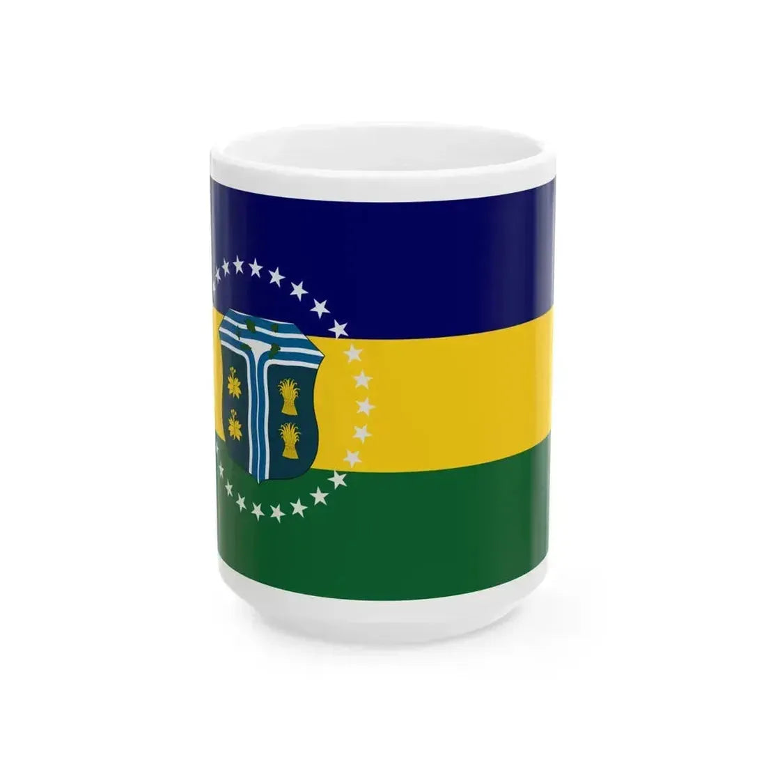 Flag of Cagayan (Philippines) White Coffee Mug 15oz - Go Mug Yourself