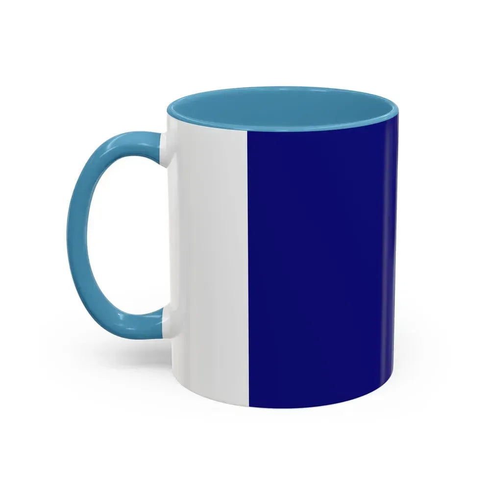 Flag of Cagliari Italy - Accent Coffee Mug - Go Mug Yourself