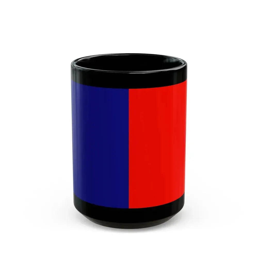 Flag of Cagliari Italy - Black Coffee Mug 15oz - Go Mug Yourself