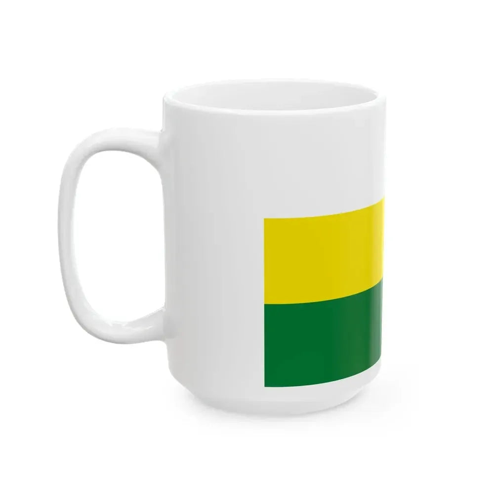 Flag of Cairoma Bolivia (Bolivia) White Coffee Mug - Go Mug Yourself