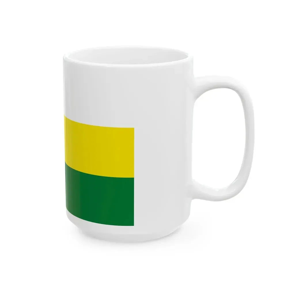 Flag of Cairoma Bolivia (Bolivia) White Coffee Mug - Go Mug Yourself