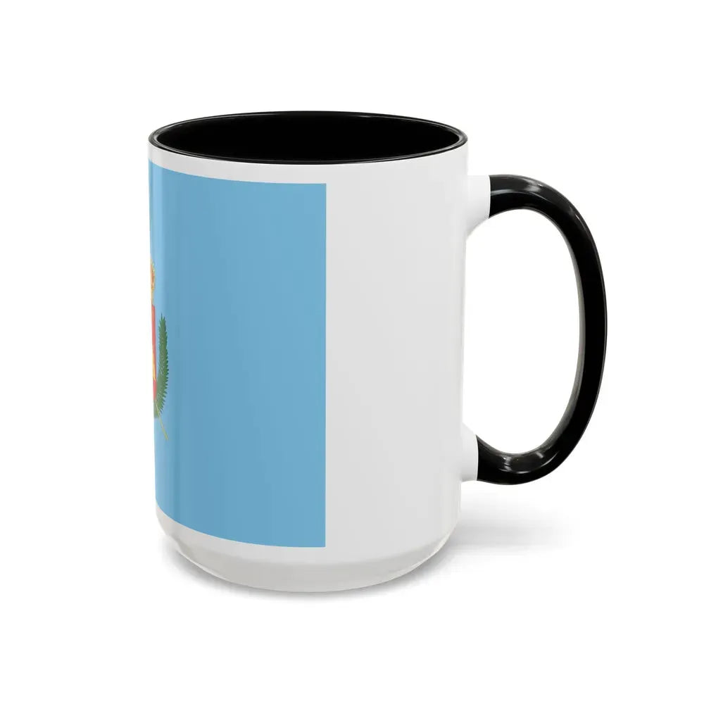 Flag of Cajamarca capital of the Cajamarca Region Peru - Accent Coffee Mug - Go Mug Yourself