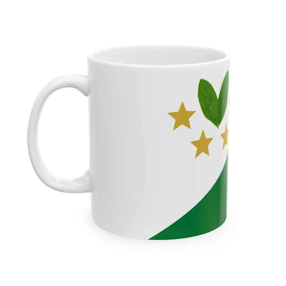 Flag of Cajuata Bolivia (Bolivia) White Coffee Mug - Go Mug Yourself