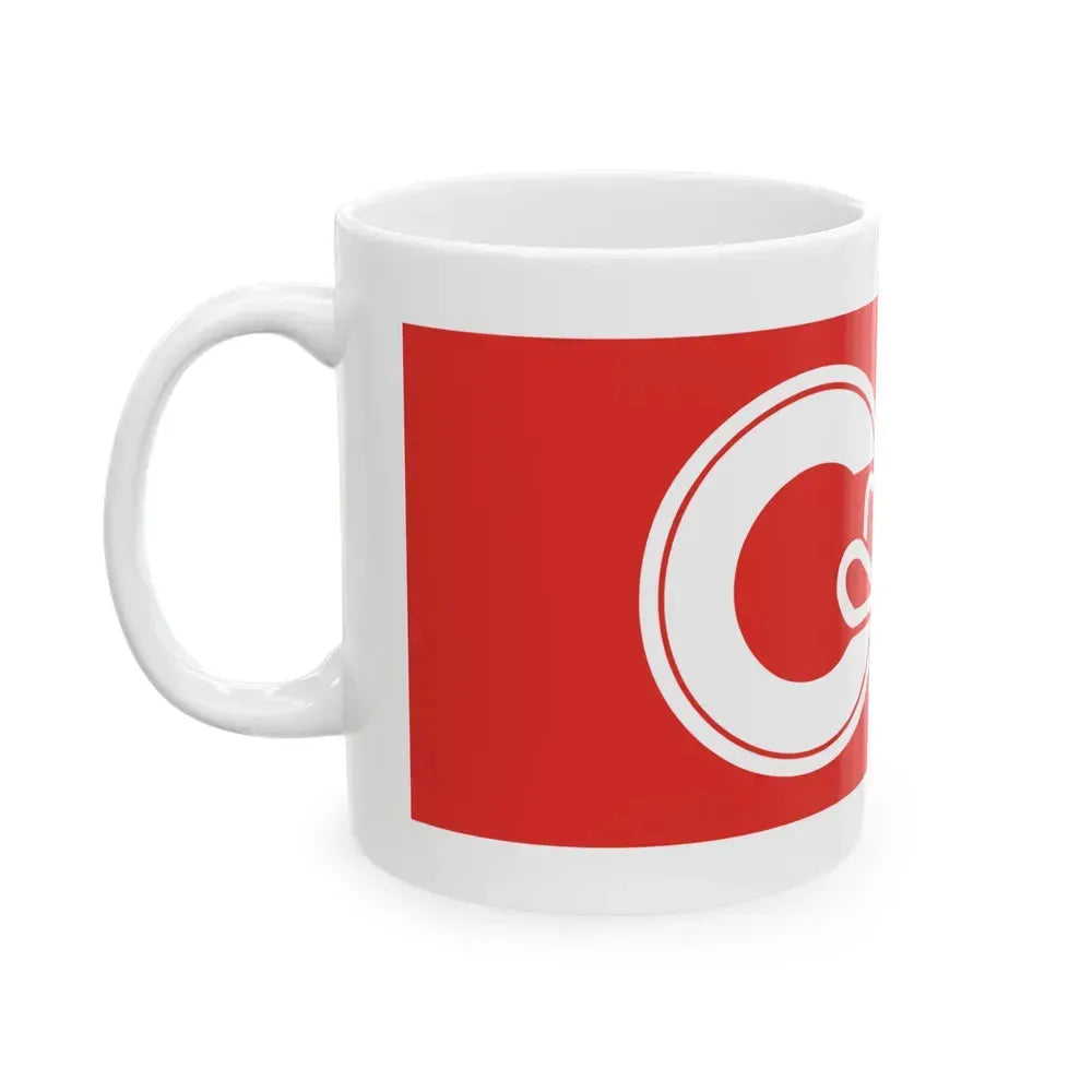Flag of Calgary Alberta Canada - White Coffee Mug - Go Mug Yourself