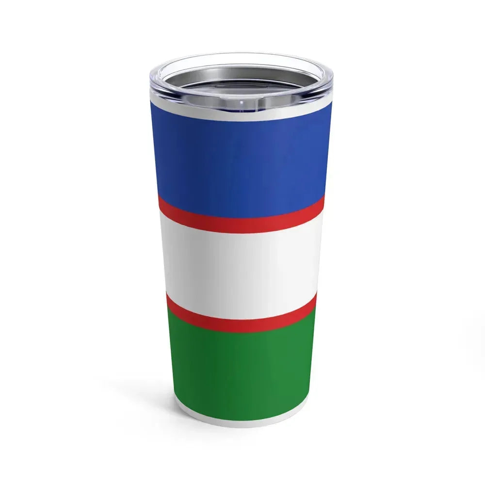 Flag of Cali Valle del Cauca Colombia - Tumbler 20oz - Go Mug Yourself