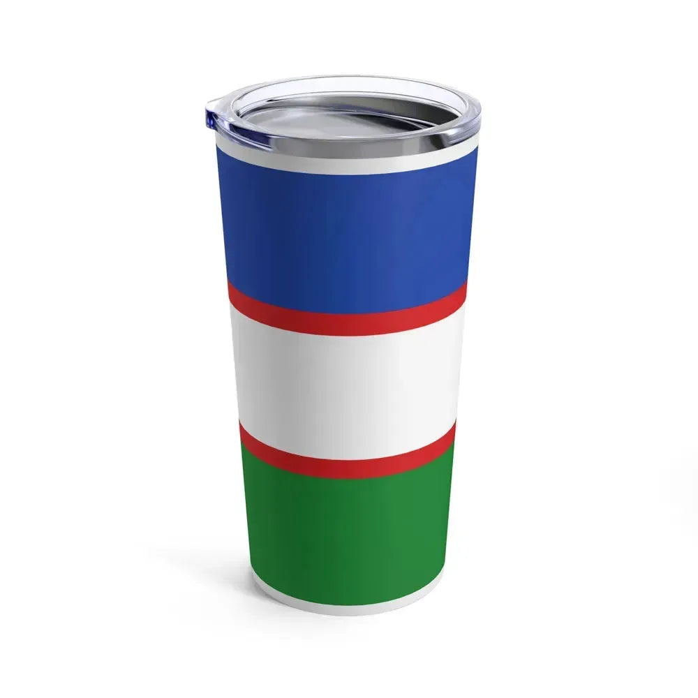 Flag of Cali Valle del Cauca Colombia - Tumbler 20oz - Go Mug Yourself