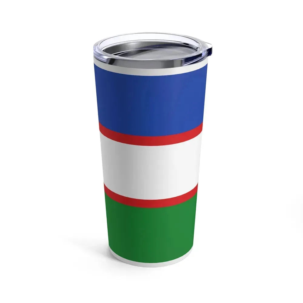 Flag of Cali Valle del Cauca Colombia - Tumbler 20oz - Go Mug Yourself