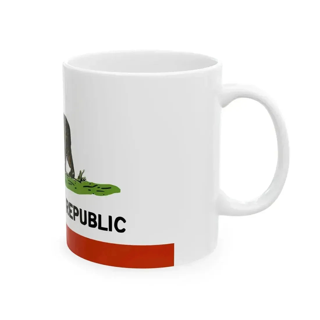 Flag of California 1911-1953 (United States) White Coffee Mug - Go Mug Yourself