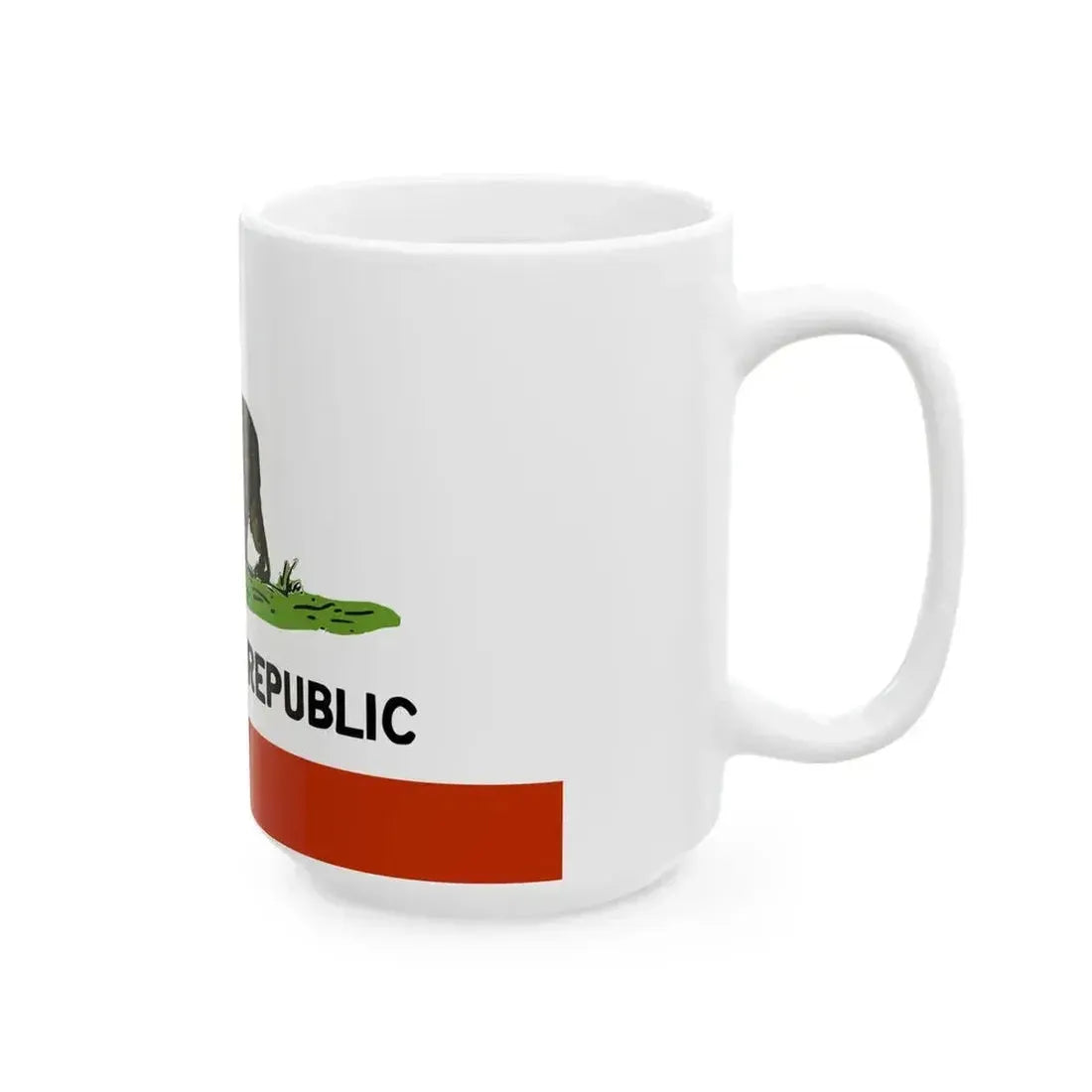 Flag of California 1911-1953 (United States) White Coffee Mug - Go Mug Yourself