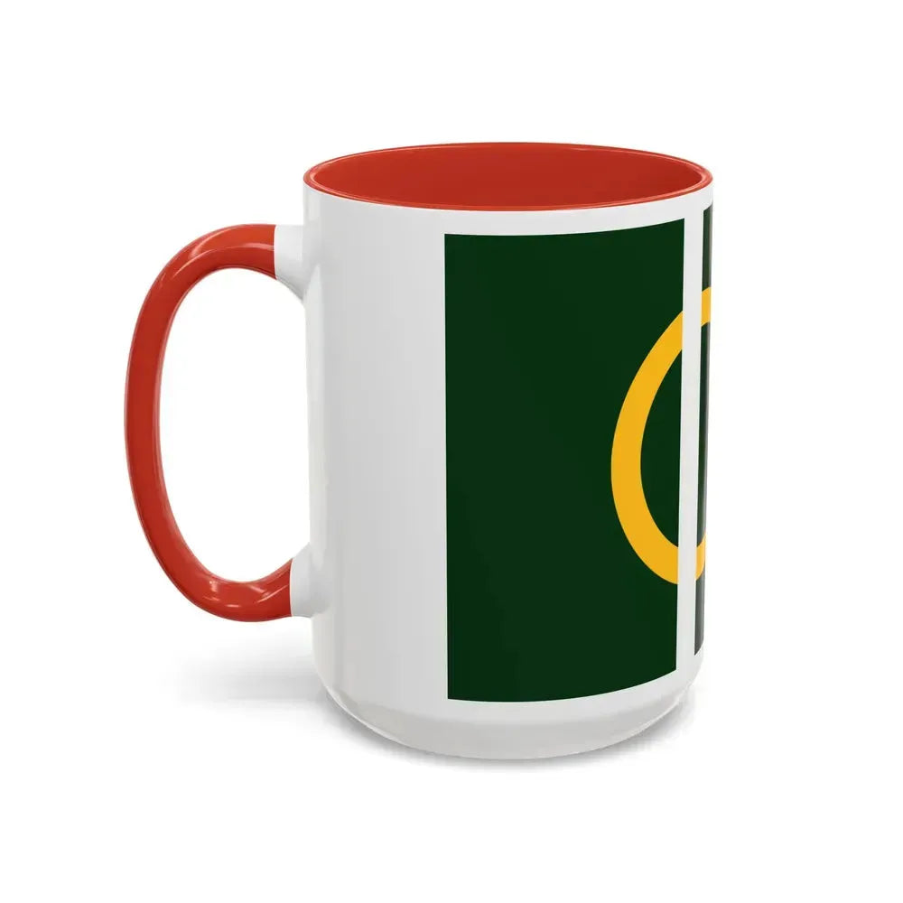 Flag of Calne UK - Accent Coffee Mug - Go Mug Yourself