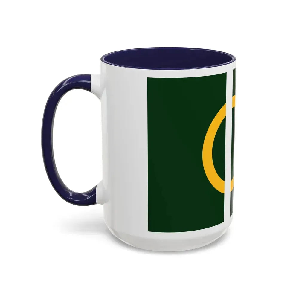 Flag of Calne UK - Accent Coffee Mug - Go Mug Yourself