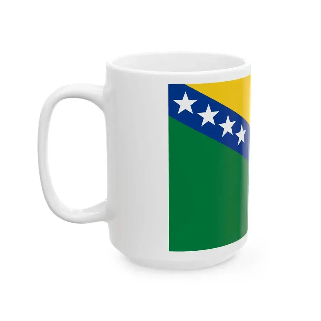 Flag of Caluma (Ecuador) White Coffee Mug - Go Mug Yourself