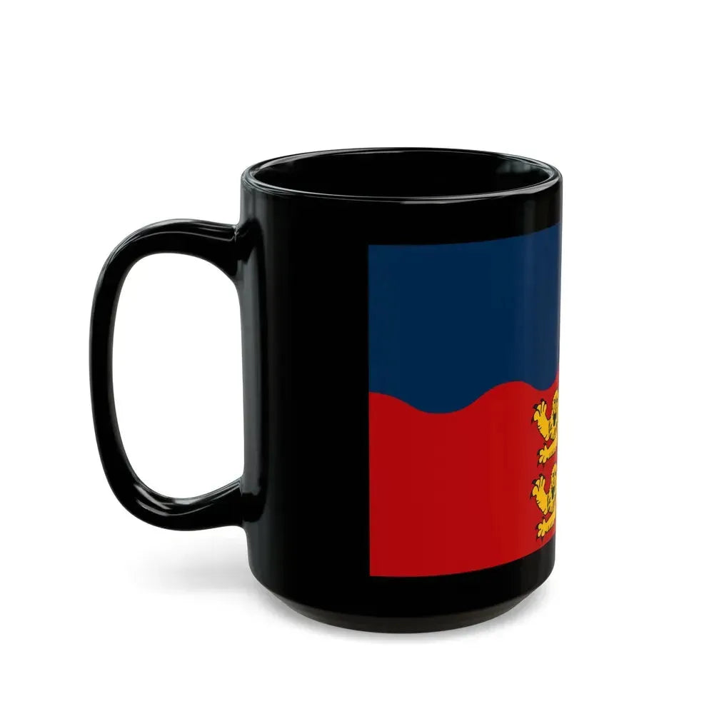 Flag of Calvados France 2 - Black Coffee Mug - Go Mug Yourself