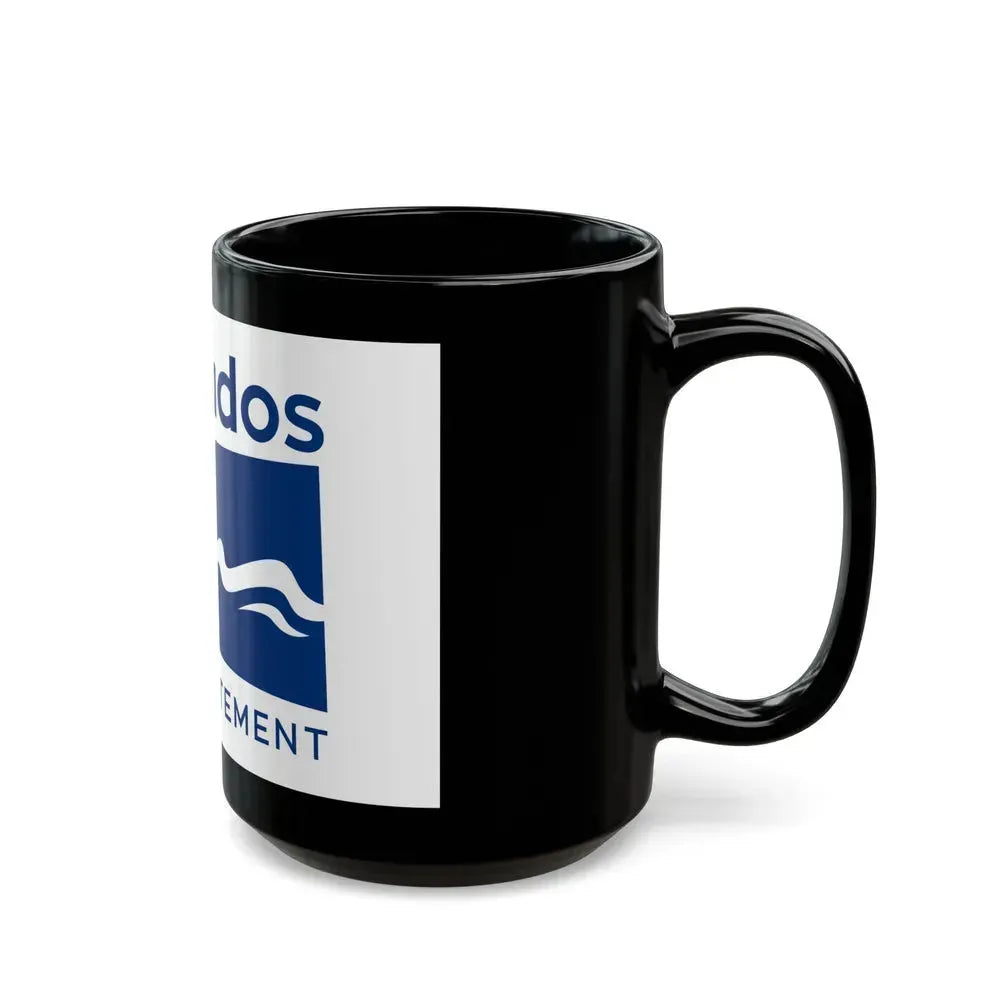 Flag of Calvados France - Black Coffee Mug - Go Mug Yourself