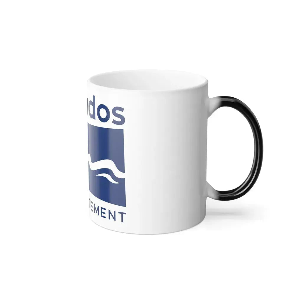 Flag of Calvados France - Color Changing Coffee Mug - Go Mug Yourself