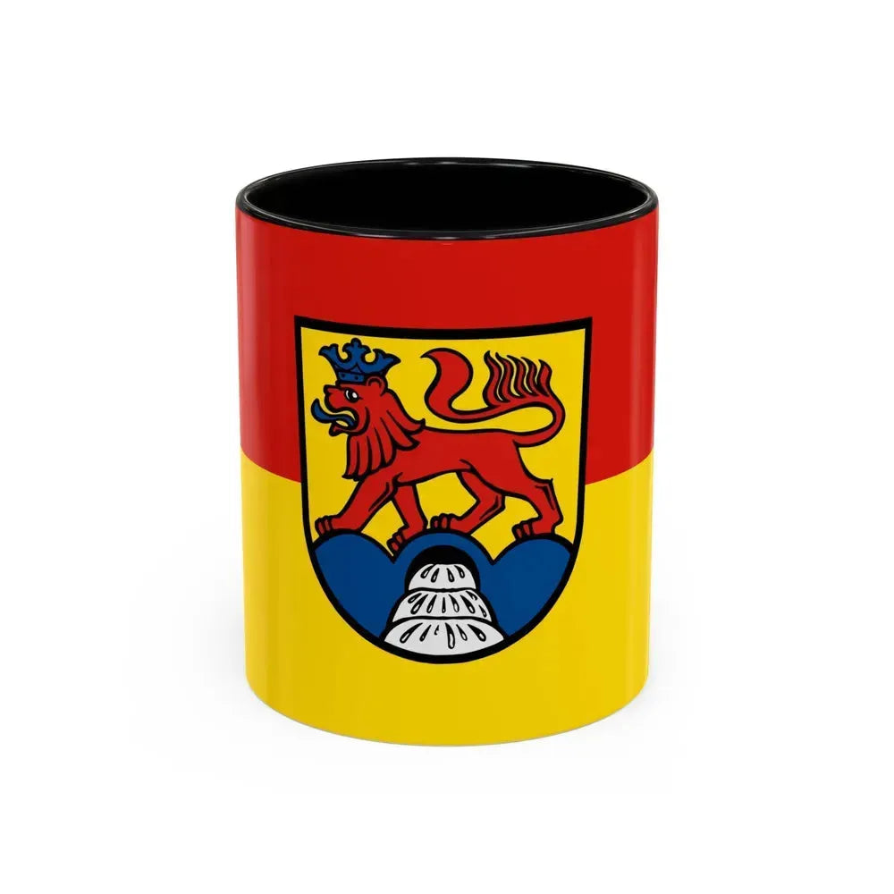 Flag of Calw Germany - Accent Coffee Mug 11oz Black - Go Mug Yourself