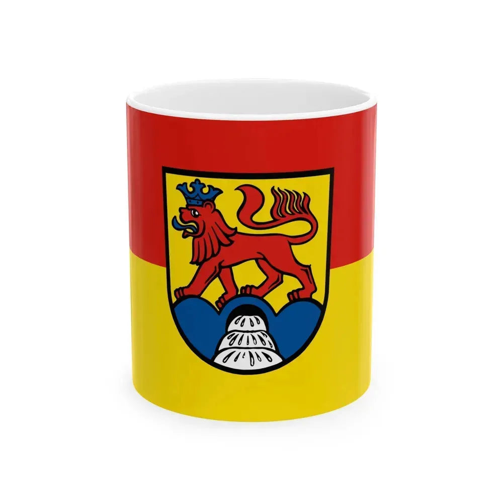 Flag of Calw Germany - White Coffee Mug 11oz - Go Mug Yourself